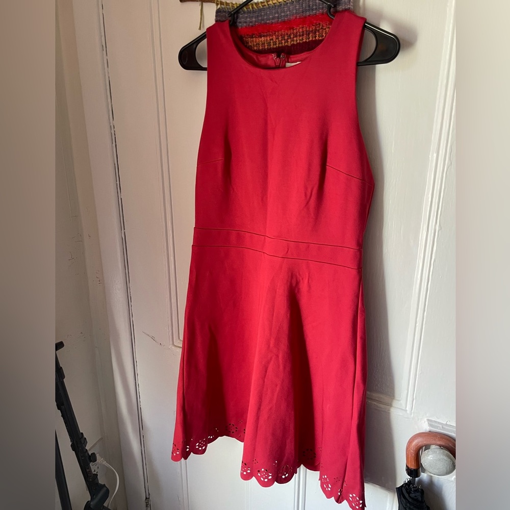 LOFT red tank dress